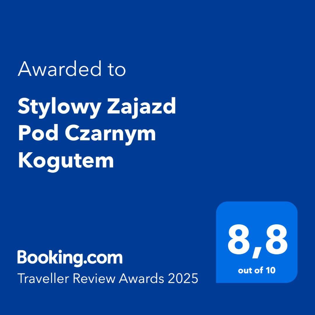 Stylowy Zajazd Pod Czarnym Kogutem Czarna  Exterior photo